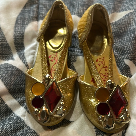 Disney beauty and the beast Belle costume shoes - Picture 1 of 4